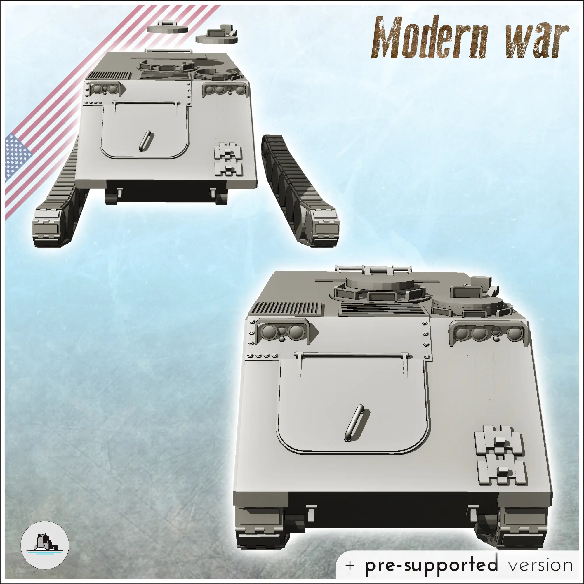 M113 gepanzerte personnal carrier APC - miniaturen warhammer ta