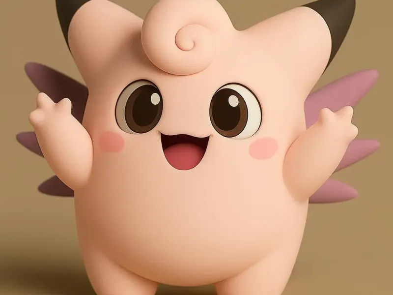 Clefable Pokemon Chibi
