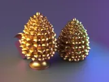 pine fruit candle mold-1