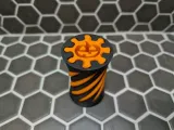Pumpkin Spiral Vortex Fidget-1
