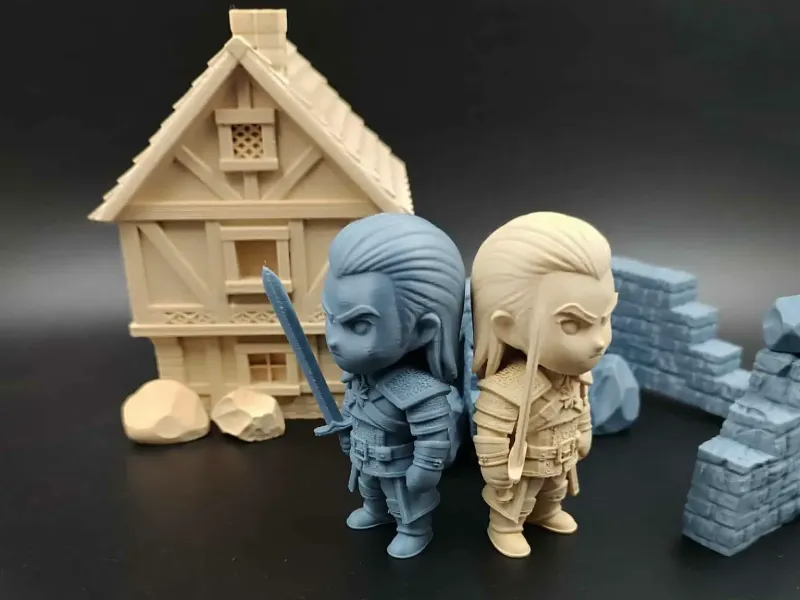 ウィッチャー リヴィアのゲラルト - チビ - トイ