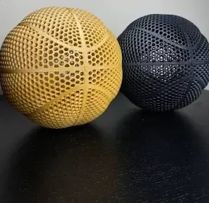 hochwertiger Airless-Basketball (griffig)