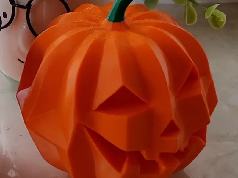 GeoJack – Faceted Halloween Pumpkin
