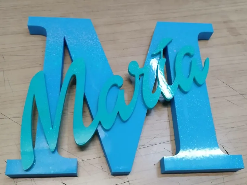 INICIAL M CON NOMBRE MARÍA