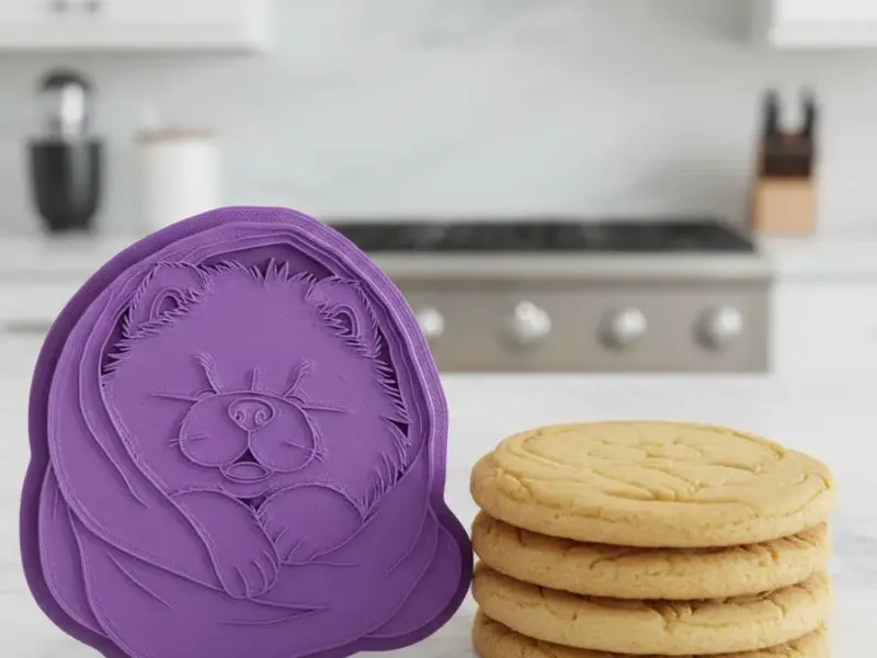 chow-chow-in-a-blanket-cookie cutter