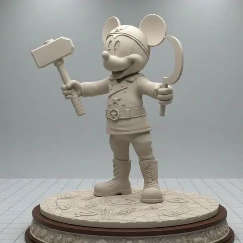 Camarada Mickey mouse -  fan art