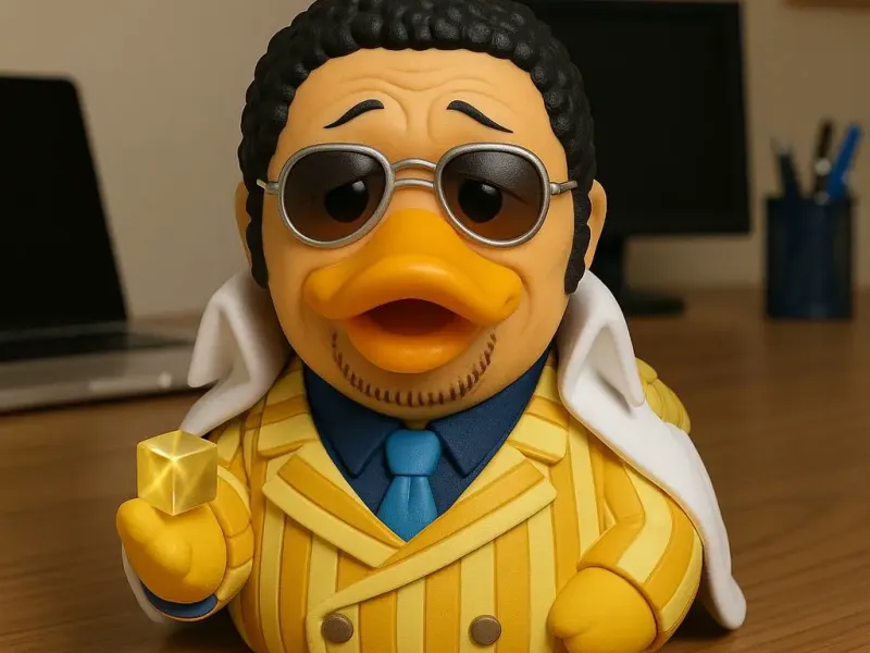 Rubber Duck - Kizaru One piece - 3D print
