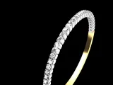 Half Eternity Ring Square Base-0