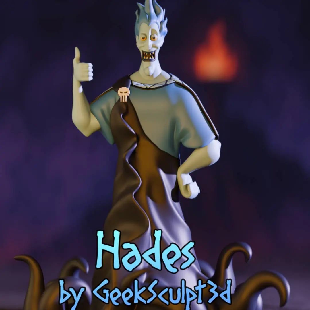 Hercules Hades Action Figure - Disney Villain