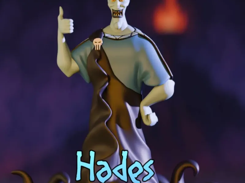 Hercules Hades Action Figure - Disney Villain