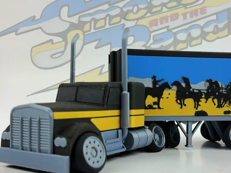 Tooned Kenworth Sattelzug (Smokey and the Bandit)