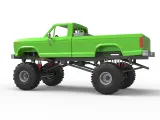 Mega camion con ruote in piedi scala 1:25-6