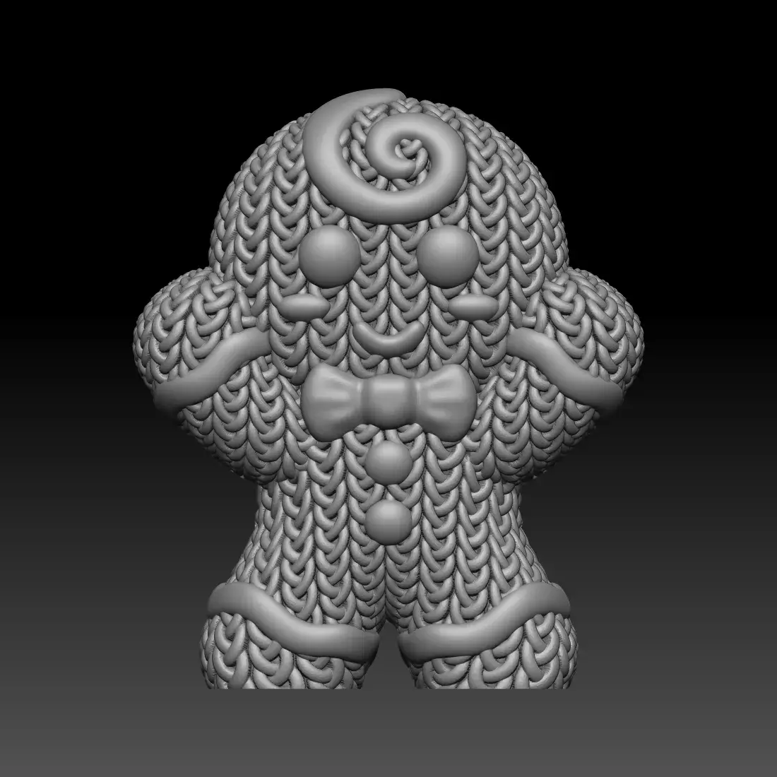 Knitted Gingerbread