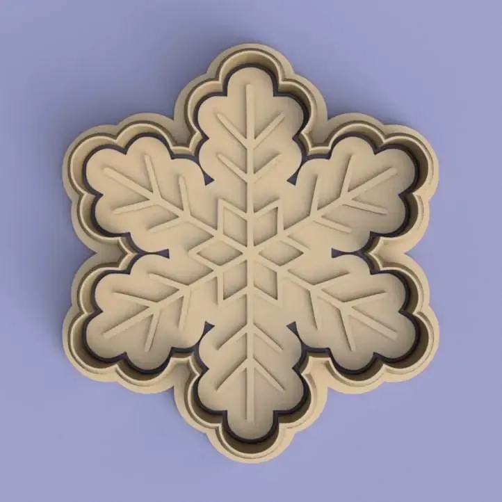 snowflake cookie cutter