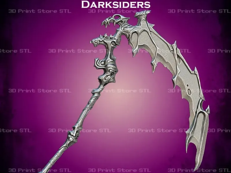 Deaths Scythe Harvester Cosplay Darksiders - STL File