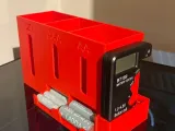 Battery dispenser (AA/AAA) with empty bin and tester storage-0