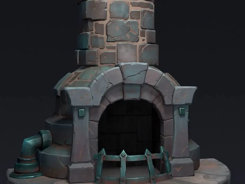 Stone Furnace Structure DnD game