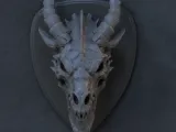 Dragon Skull Wall Trophy-4