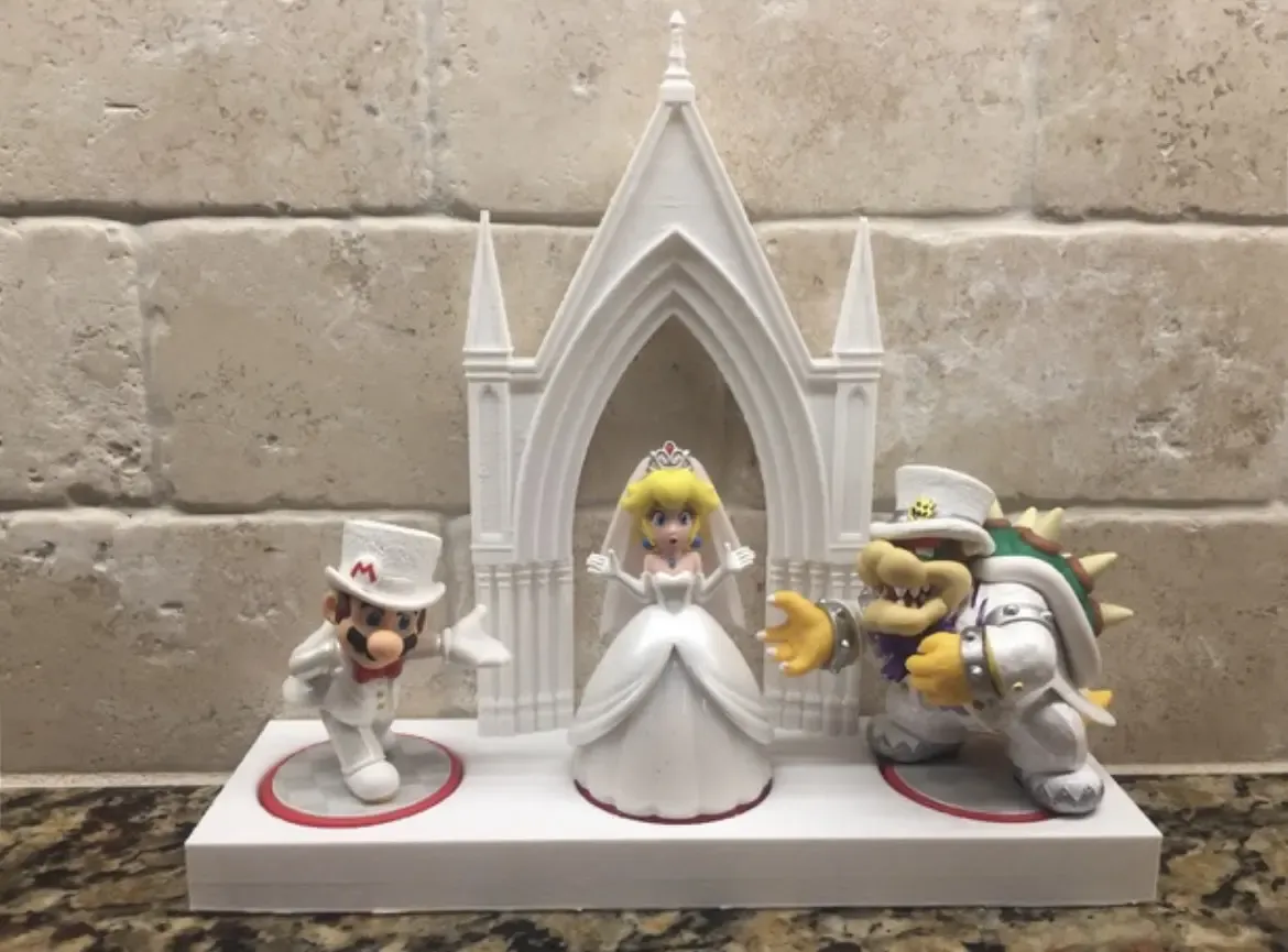 Mario odyssey wedding amiibo set