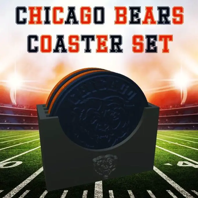 Chicago Bears Coaster Set (NFL)