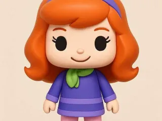 Chibi Daphné Scooby Doo