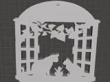 cats window decoration-2
