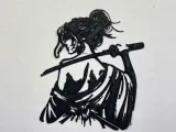 Geisha con espada-0