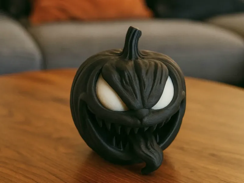 VENOM HALLOWEEN PUMPKIN / HALLOWEEN DECOR
