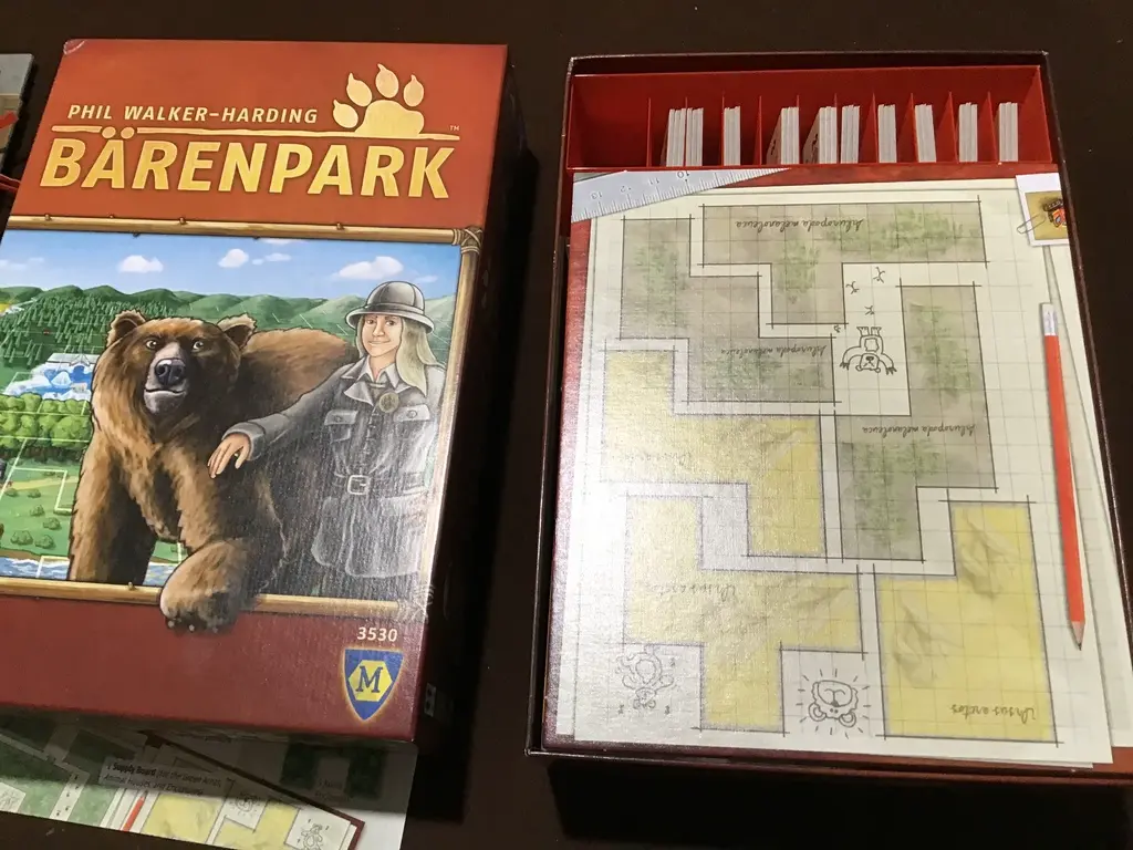 Barenpark Board Lightweight Game Storage Insert