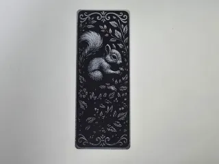 Forest Squirrel Cozy Fantasy Bookmark