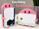 Cute Sitting Card Holder-0