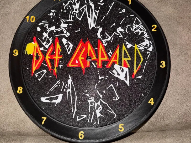 Def Leppard clock