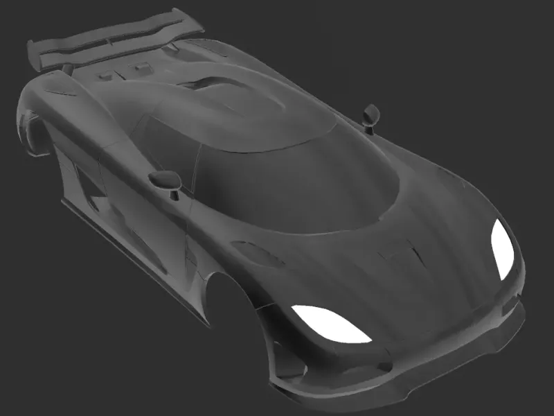 KOENIGSEGG AGERA X RC BODY