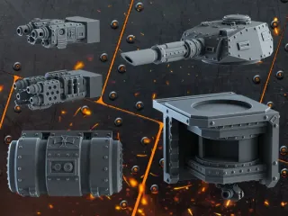 Kolossale Kampfpanzer Bits Set