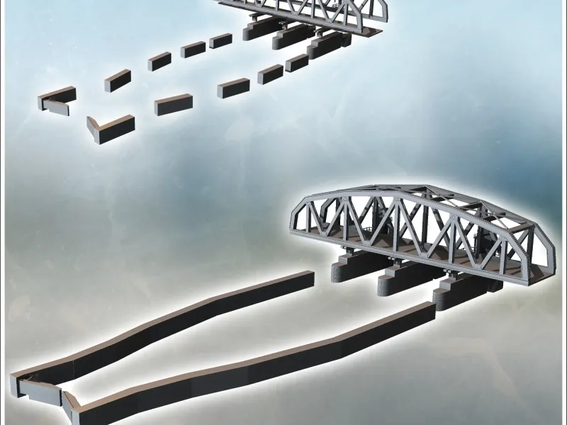 グラーヴェの橋（オランダ）- ウォーハンマー テーブルトップ ミニチュア