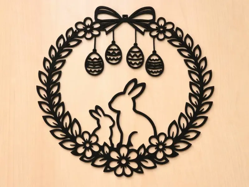 Easter wreath