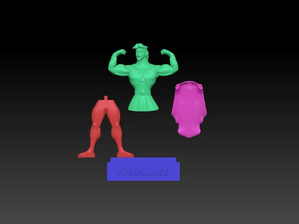 HERCULES (1997 FILM) - 3D MODEL PRINT