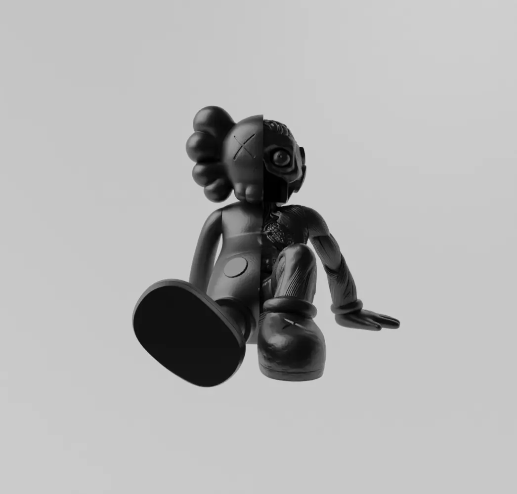 Kaws Resting Place Art Toy Fan Art