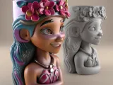 Moana-Inspired 3D Decor: Dreamy Island Mug-Pot-5