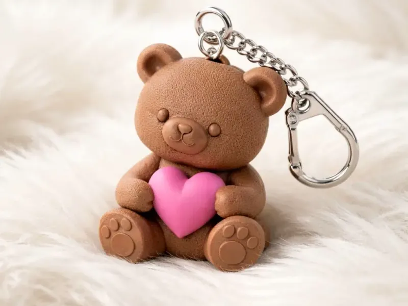 Teddy Bear Keychain