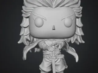 Kyojuro Rengoku from Kpop demon slayer