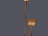 Owl Head - Farm Animals - Cocktailstick v2-0