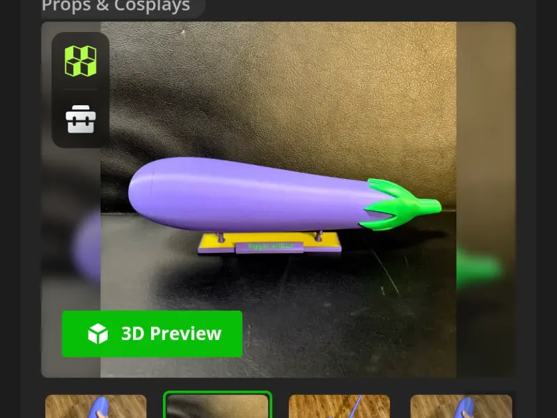 eggplant katana