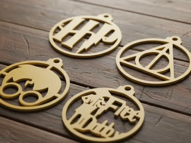 Harry Potter Christmas Ornaments