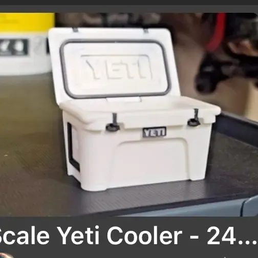 Scale yeti cooler