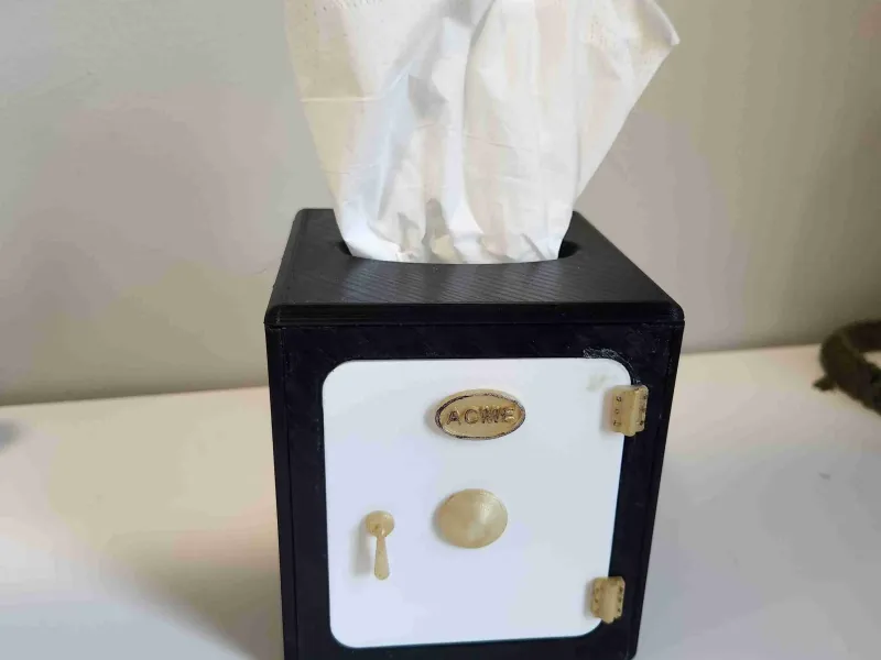 Safe Kleenex Box cover