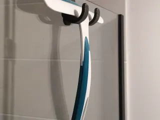Porte raclette douche