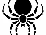 Spider stencil-0