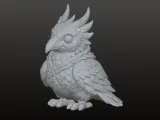 Frostwing Bird Figurine-2