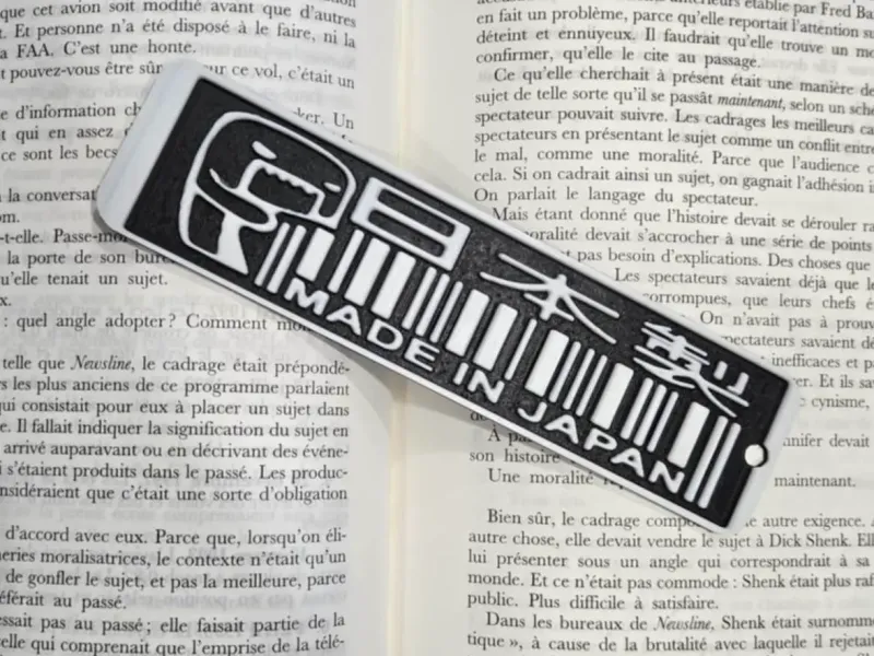 Bookmark Made in Japan